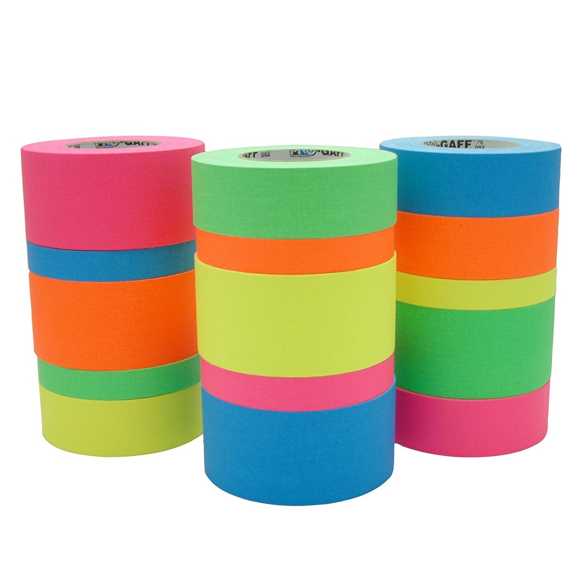 Gaffer Fluorescente 1" x 22,5 mts